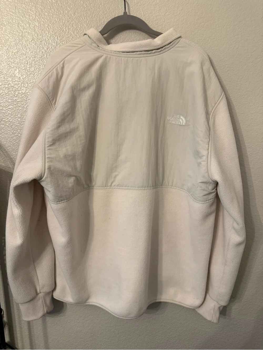 The North Face Men's Off-White Fleece Performance Jacket